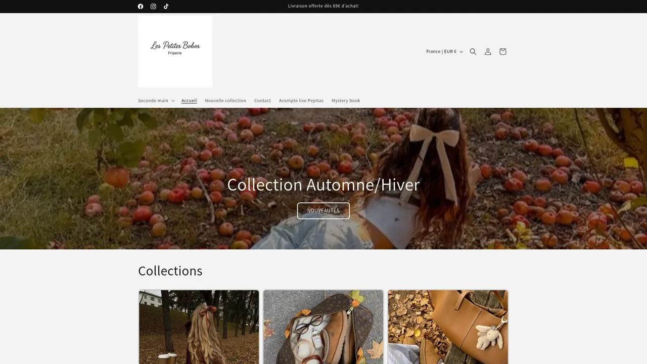 Screenshot de miickyfrip.com