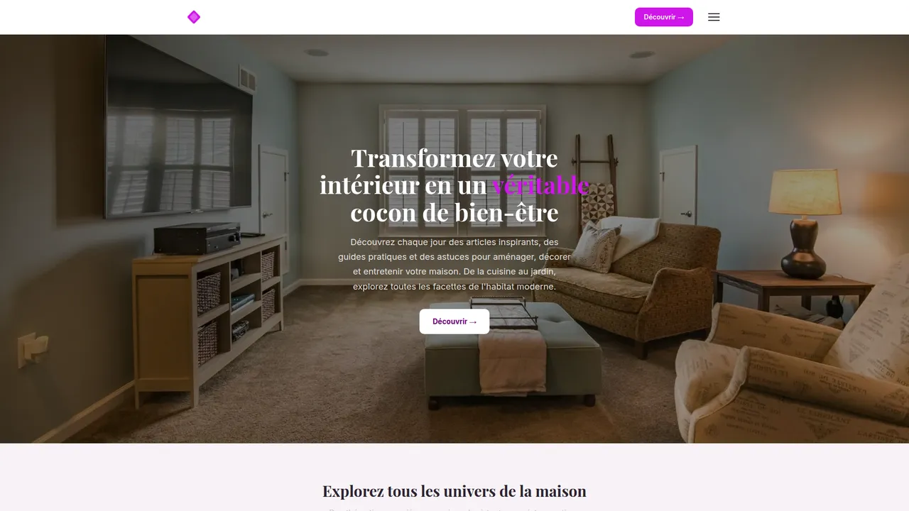 Aperçu du site Mini frigo Boutique
