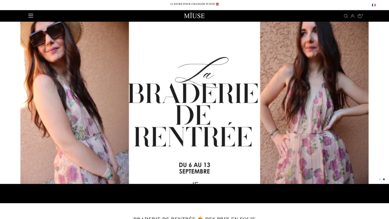 Aperçu du site MÏUSE