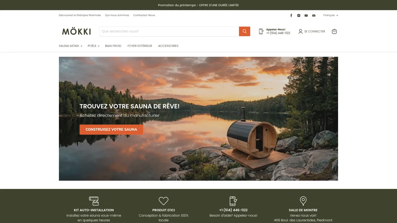 Screenshot de MOKKI Sauna