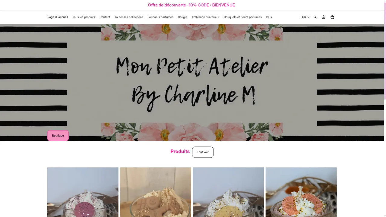 Screenshot de Mon petit atelier by Charline M