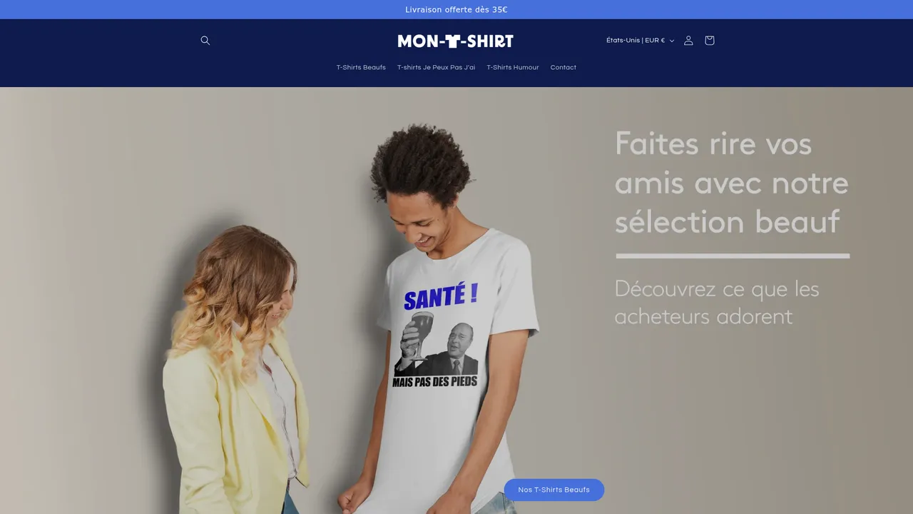 Screenshot de Mon T-Shirt