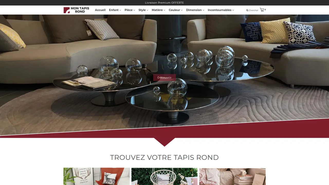 Screenshot de Mon Tapis Rond