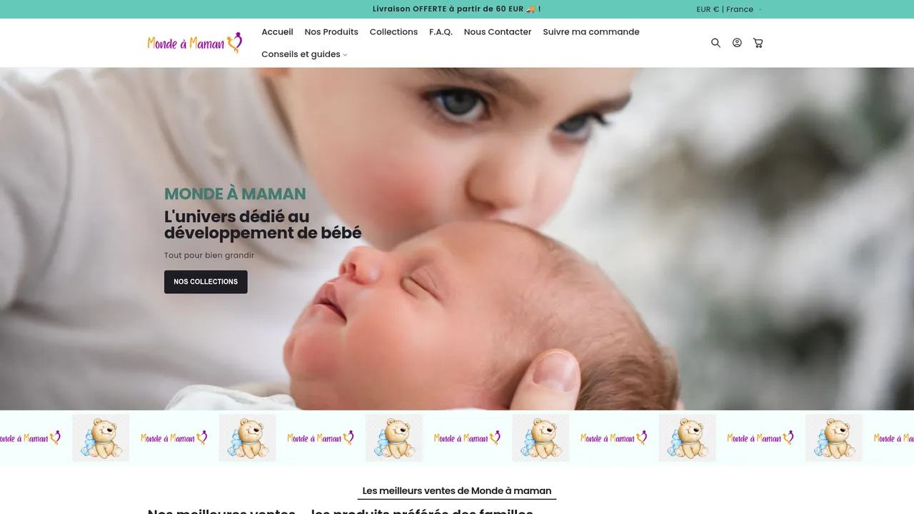 Screenshot de Monde à maman