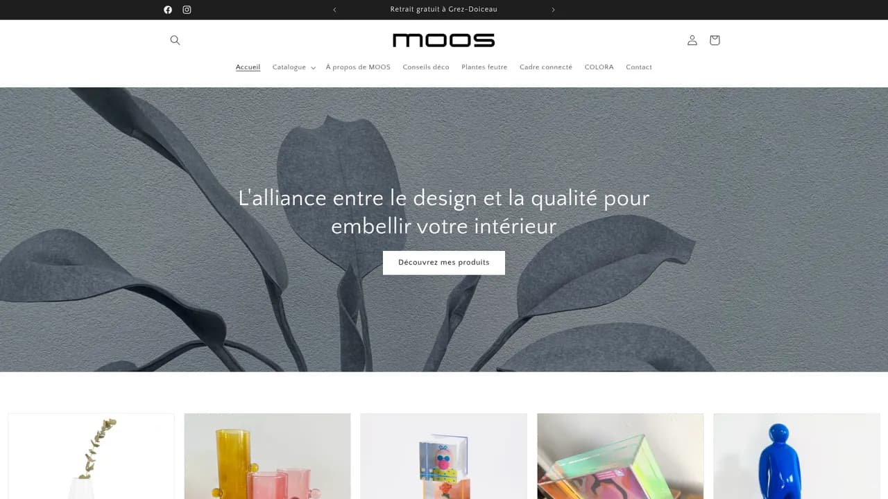 Screenshot de MOOS Deco Design