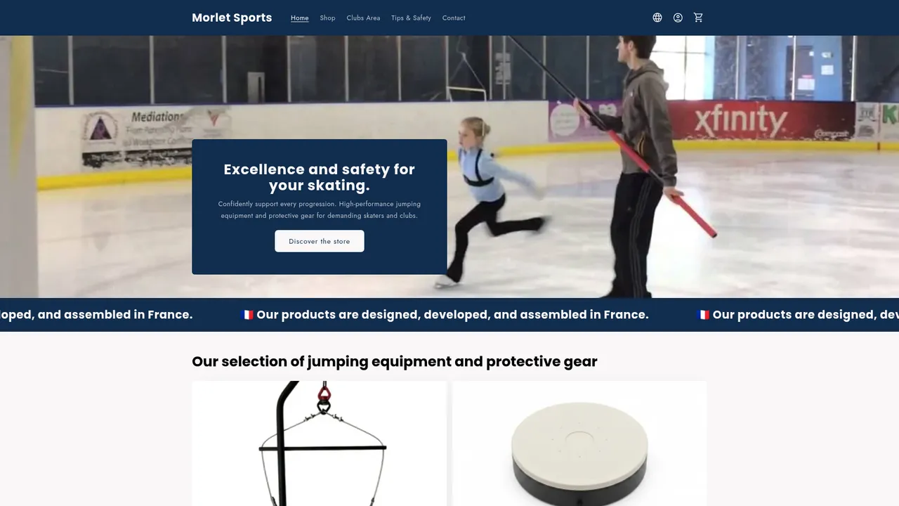 Screenshot de Morlet Sports
