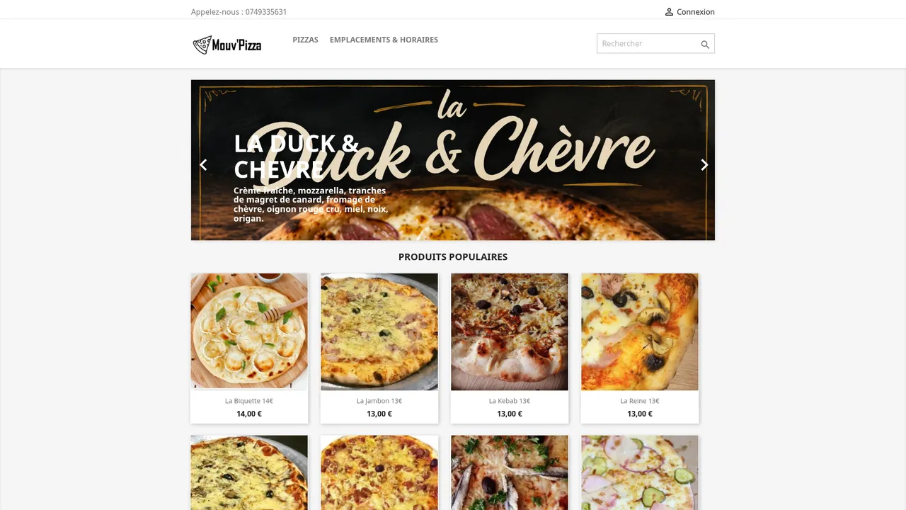 Screenshot de Mouv'Pizza