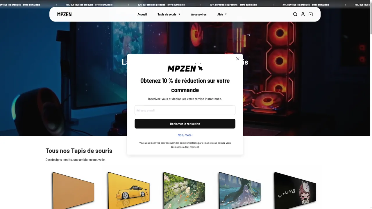Screenshot de MPZEN
