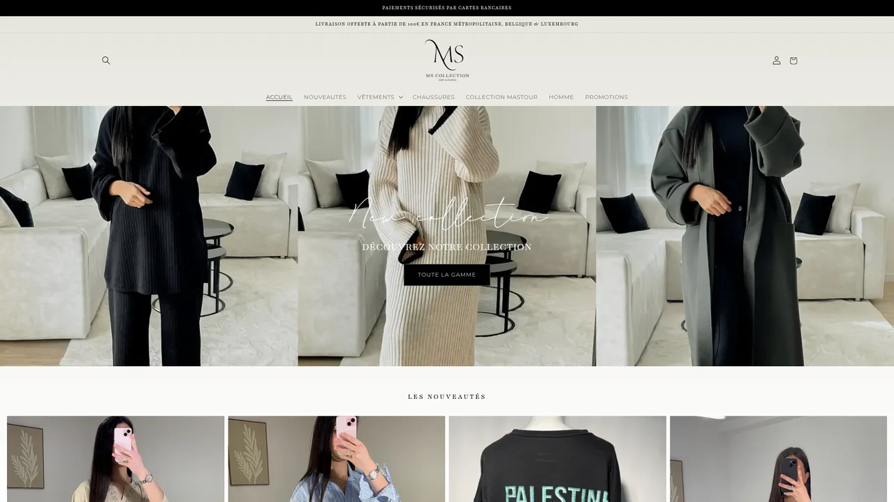 Screenshot de MS COLLECTION