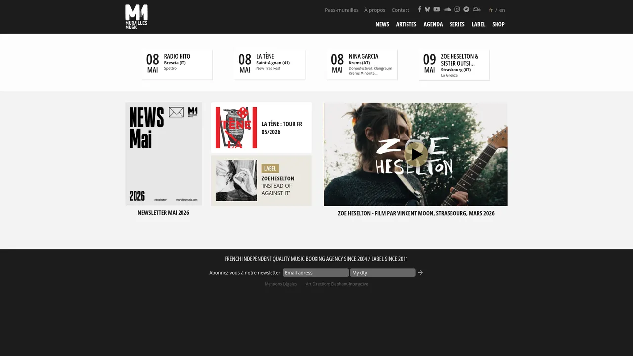 Screenshot de Murailles Music