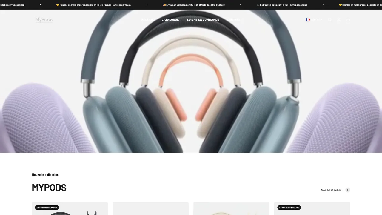 Screenshot de Mypodsparis