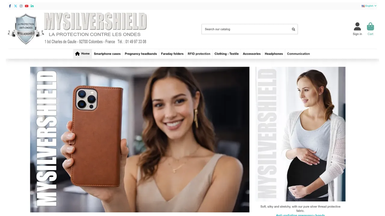 Screenshot de MySilverShield la protection anti