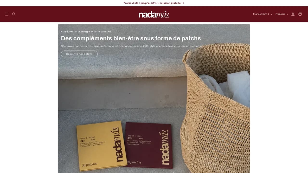 Screenshot de nadamás