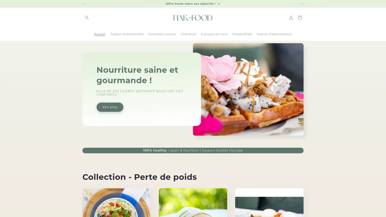 Screenshot de Nak-food