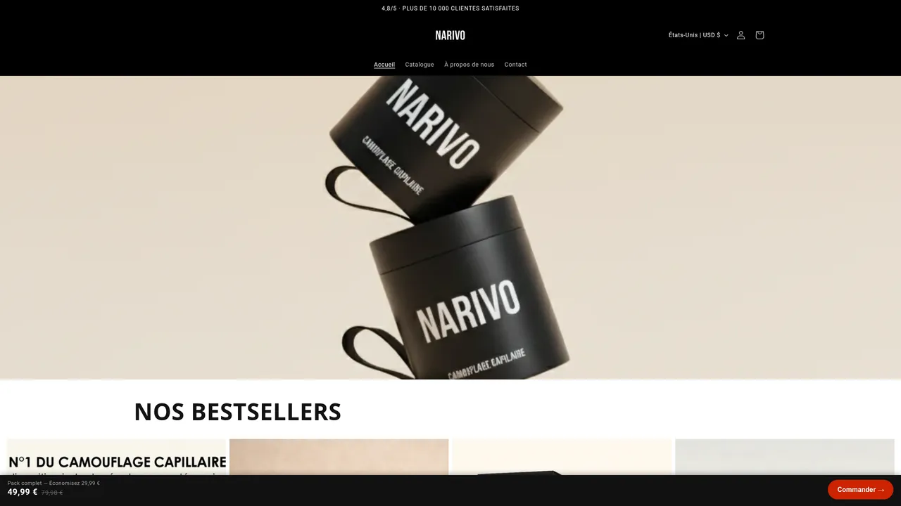Screenshot de Narivo