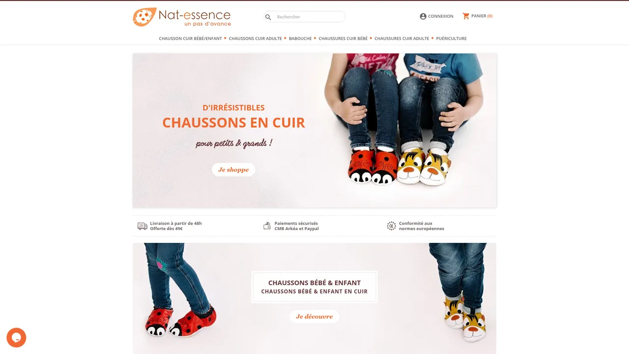 Aperçu du site Nat-essence