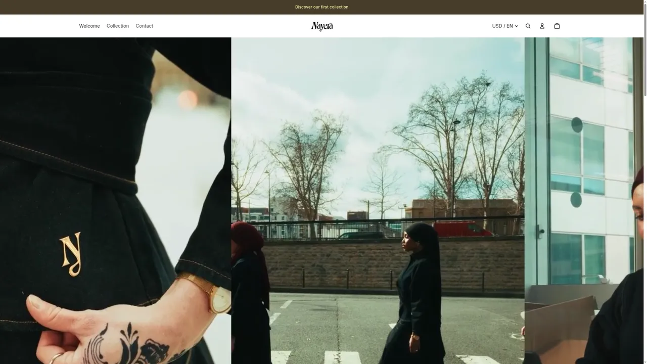 Aperçu du site nayera.fr