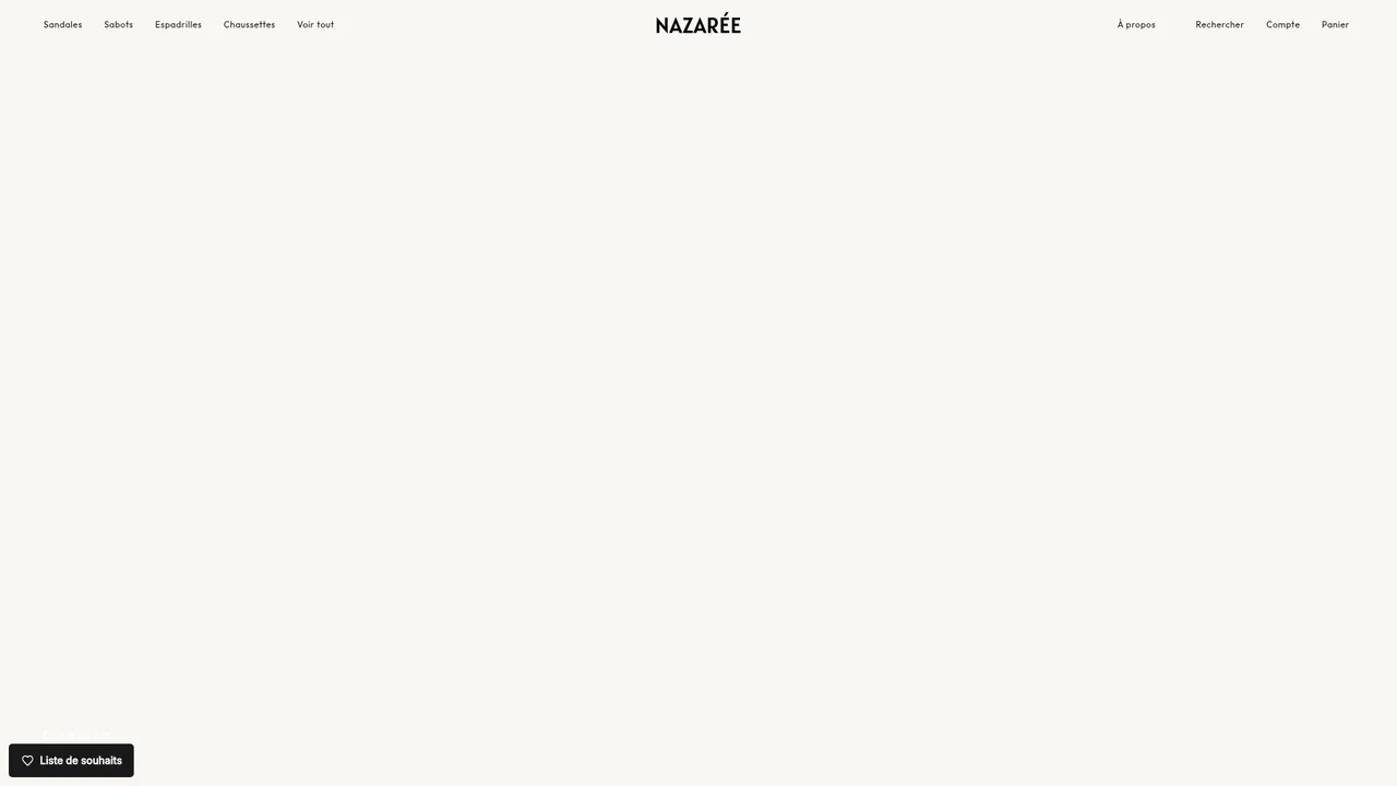 Screenshot de nazaree-chaussures.com