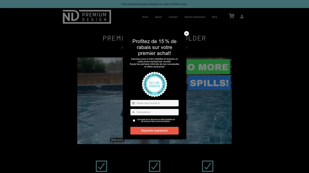 Screenshot de ND Premium Design