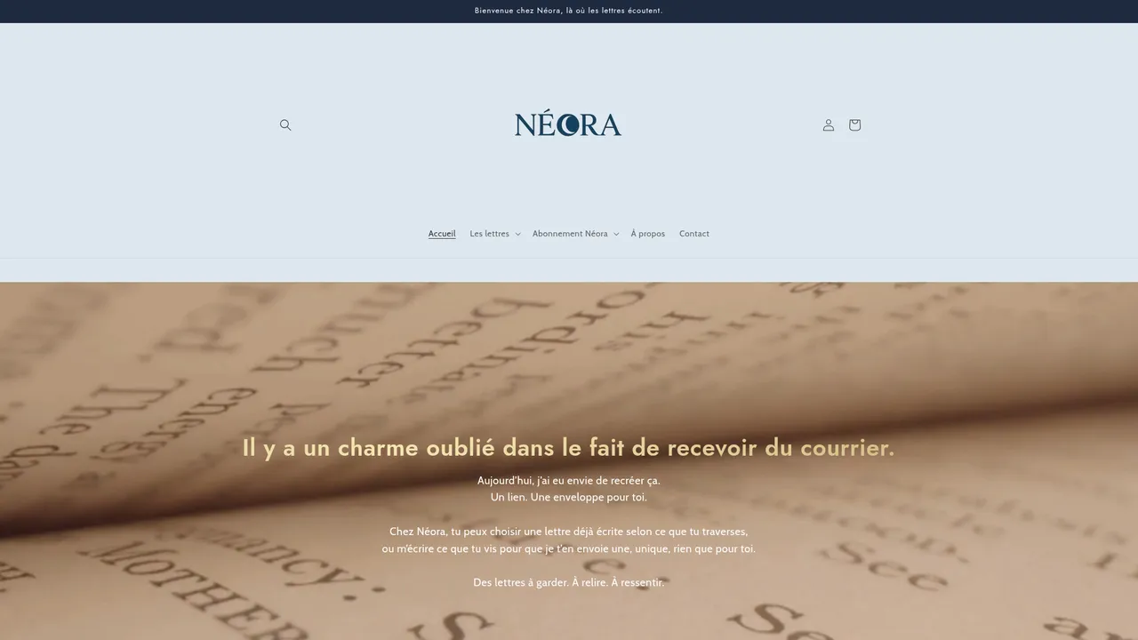 Screenshot de neorarituel.com
