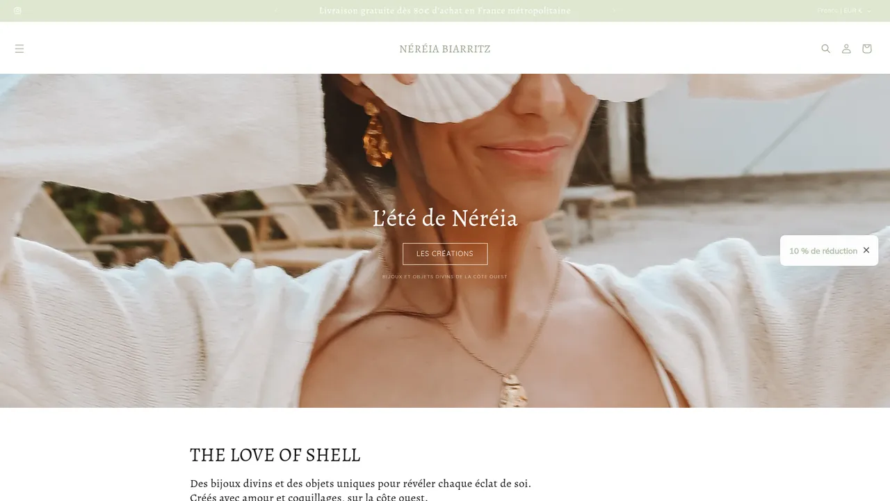 Screenshot de Néréa Biarritz
