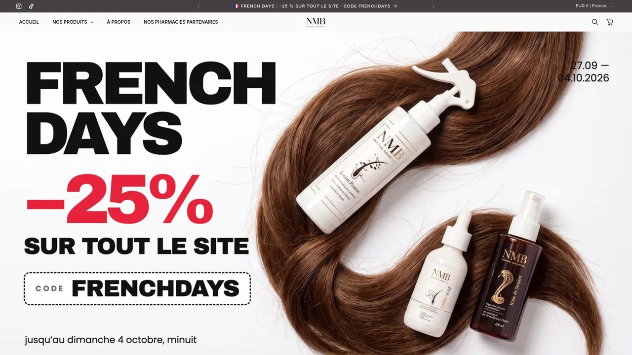 Aperçu du site neveyes-luxury.com