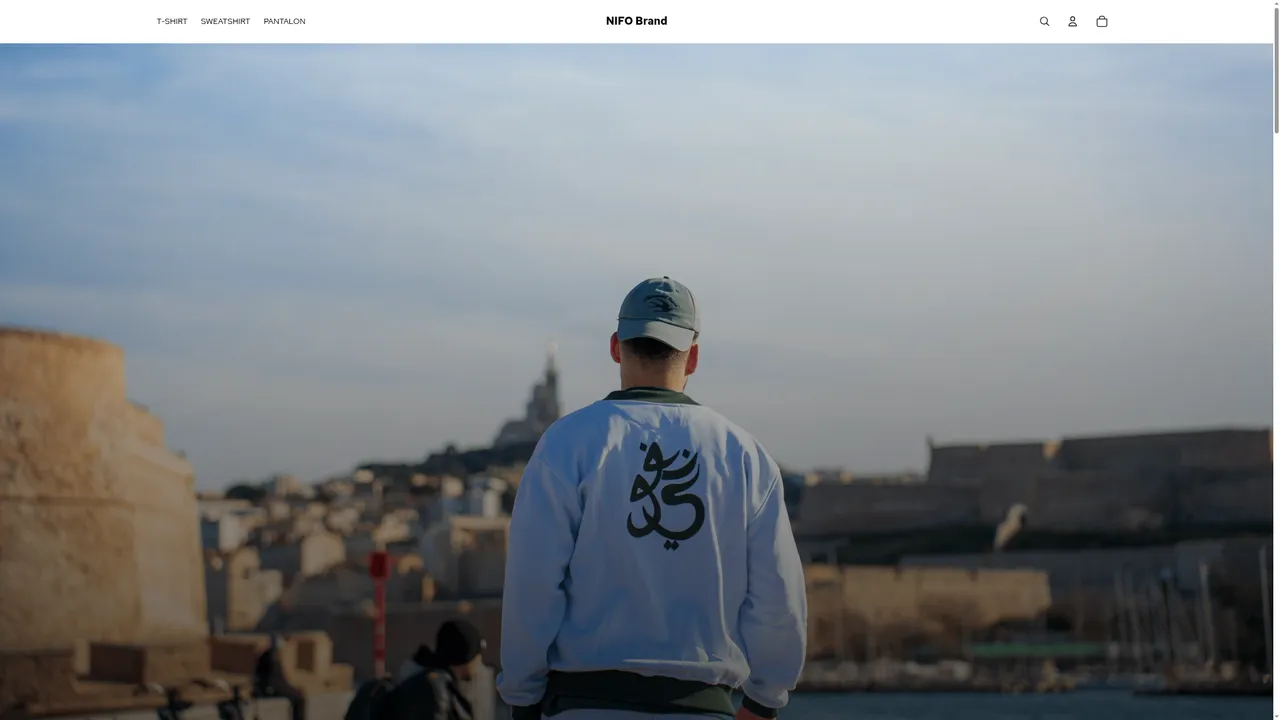 Aperçu du site NIFO Brand