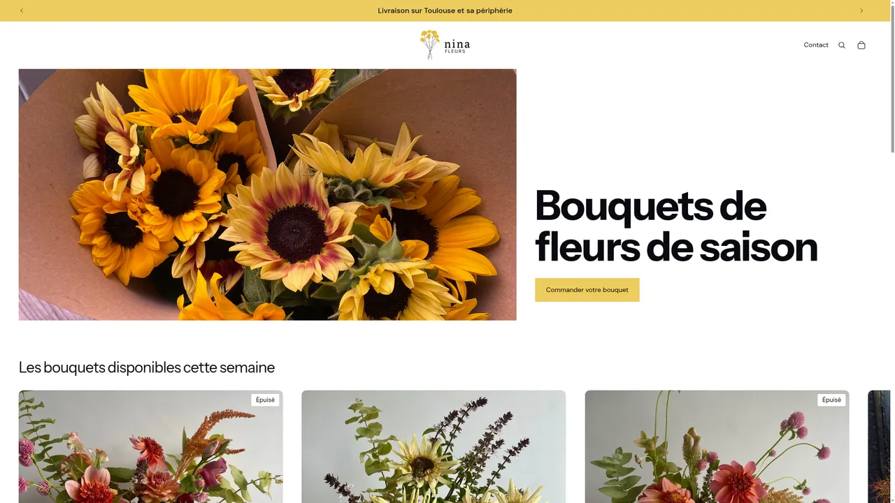 Screenshot de Nina en fleurs