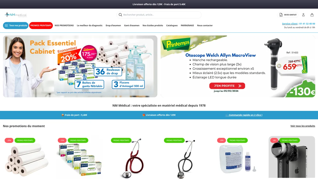 Screenshot de NMmedicalFR