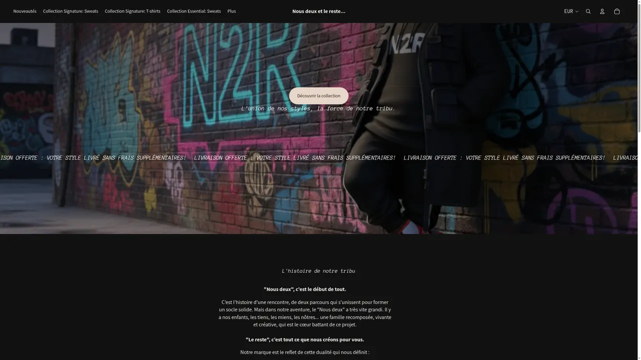 Screenshot de Nous deux et le reste...