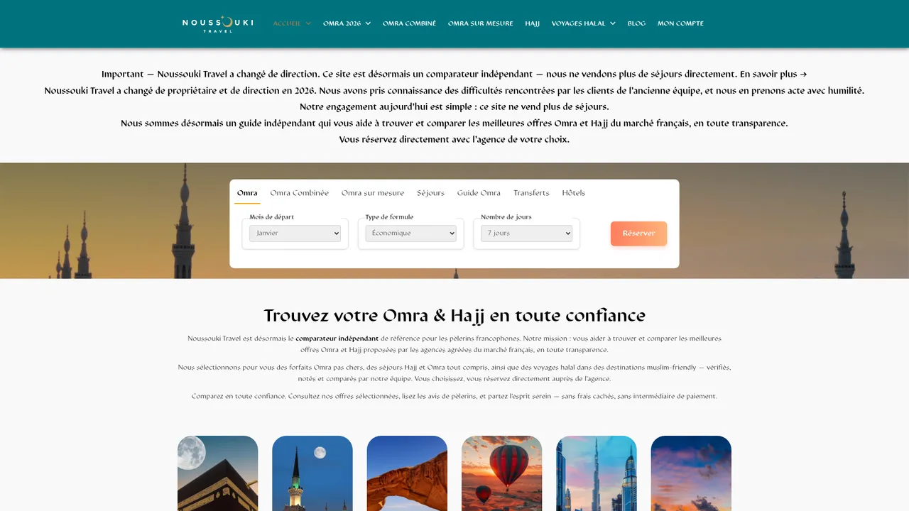 Screenshot de Noussouki Travel