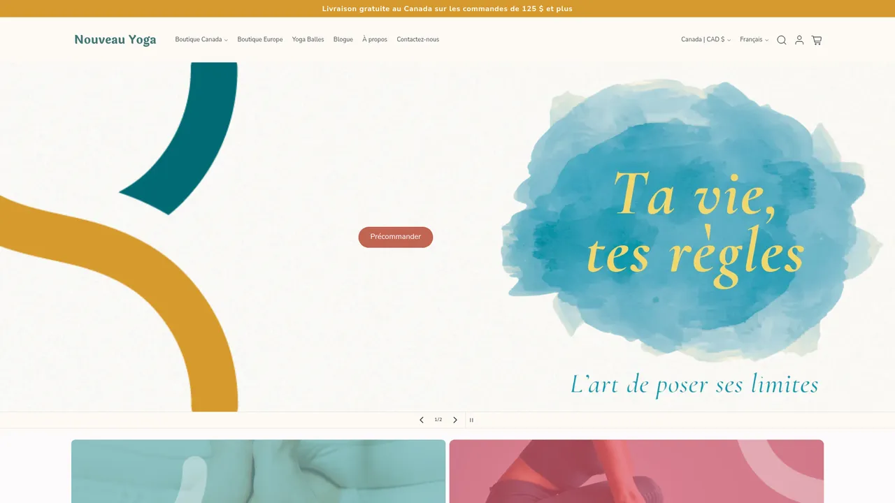Screenshot de Nouveau Yoga
