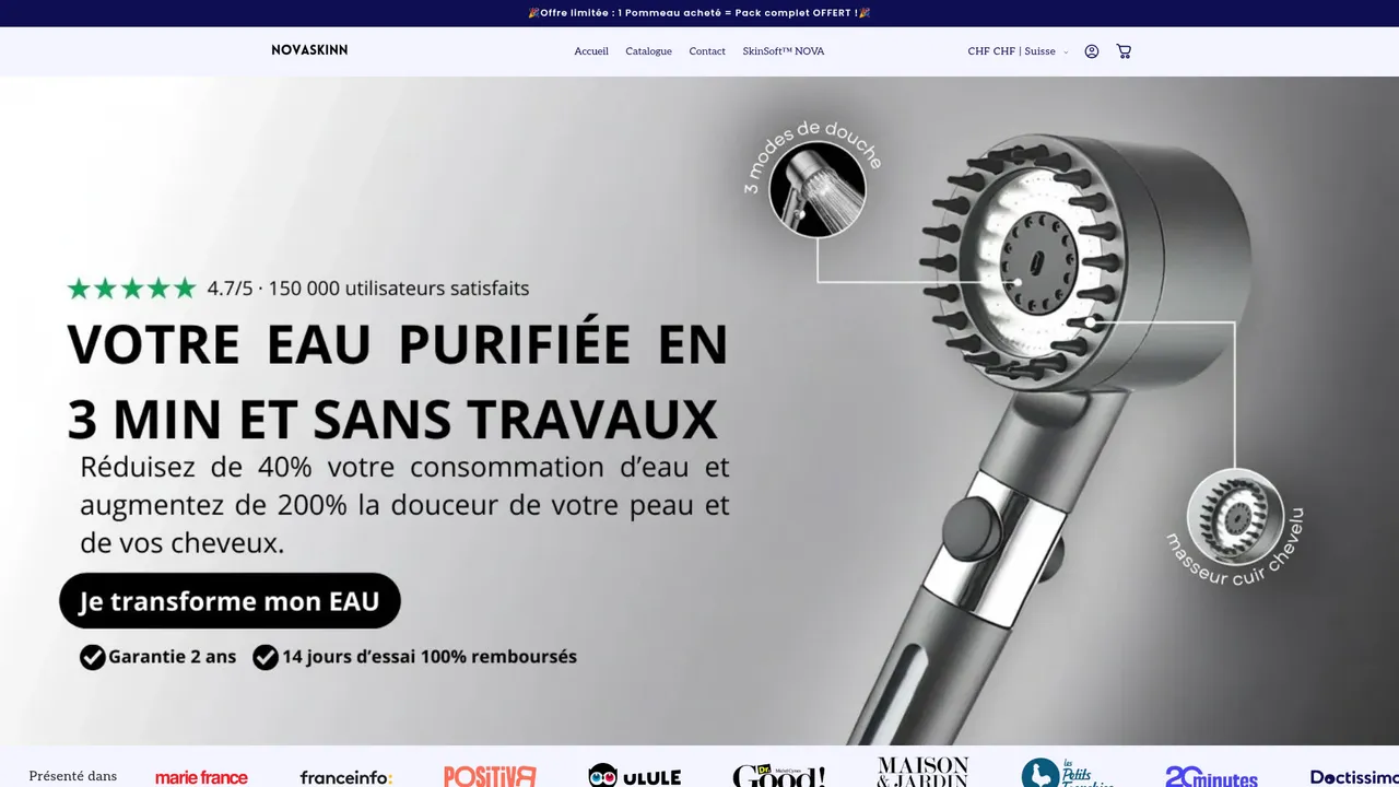 Screenshot de NovaSkinn