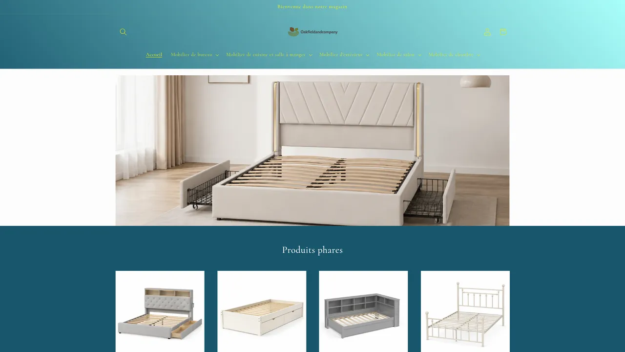 Screenshot de Oakfieldandcompany