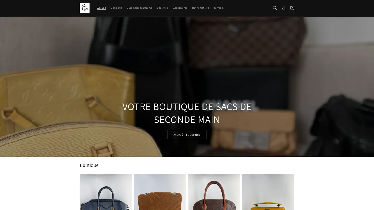 Aperçu du site Occazac