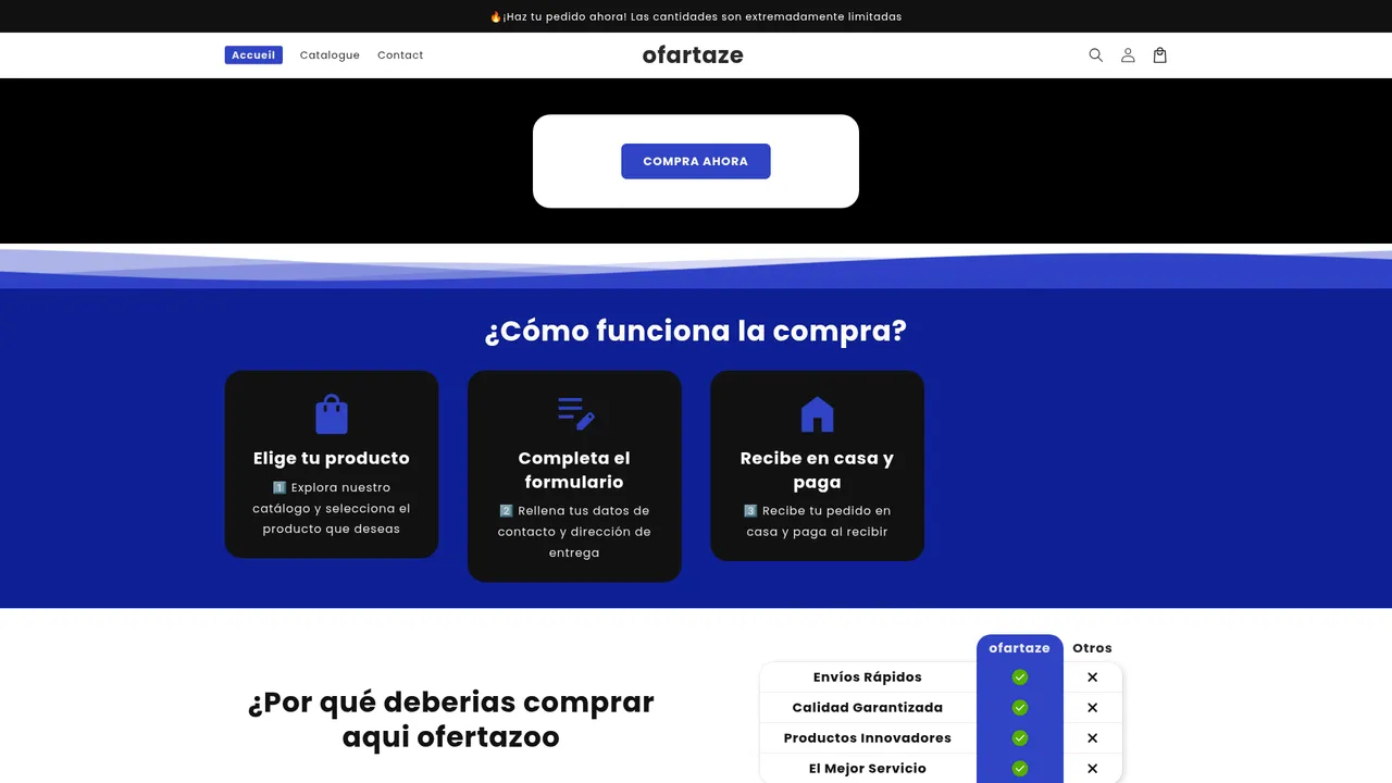 Screenshot de ofertazoo.com