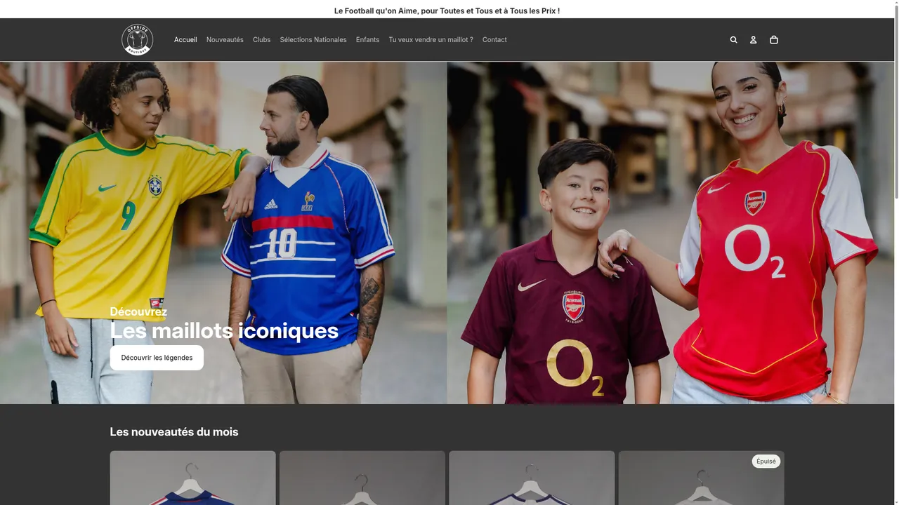 Screenshot de Offside Boutique