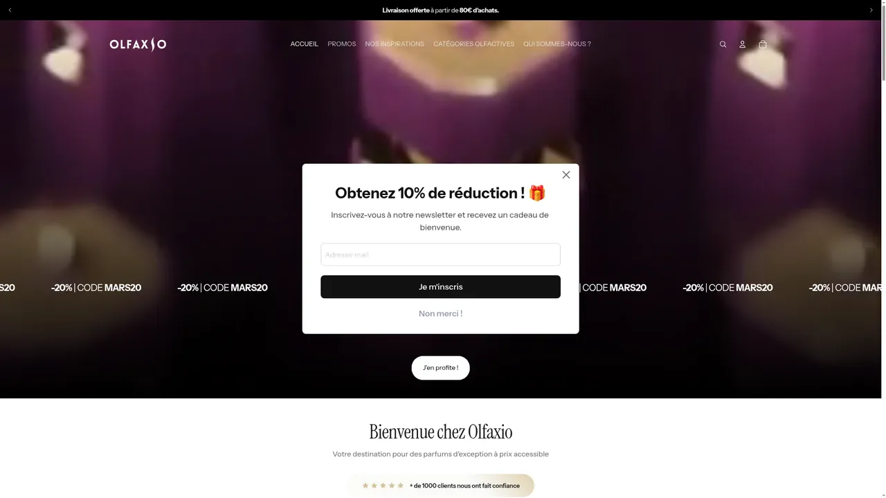 Screenshot de Olfaxio