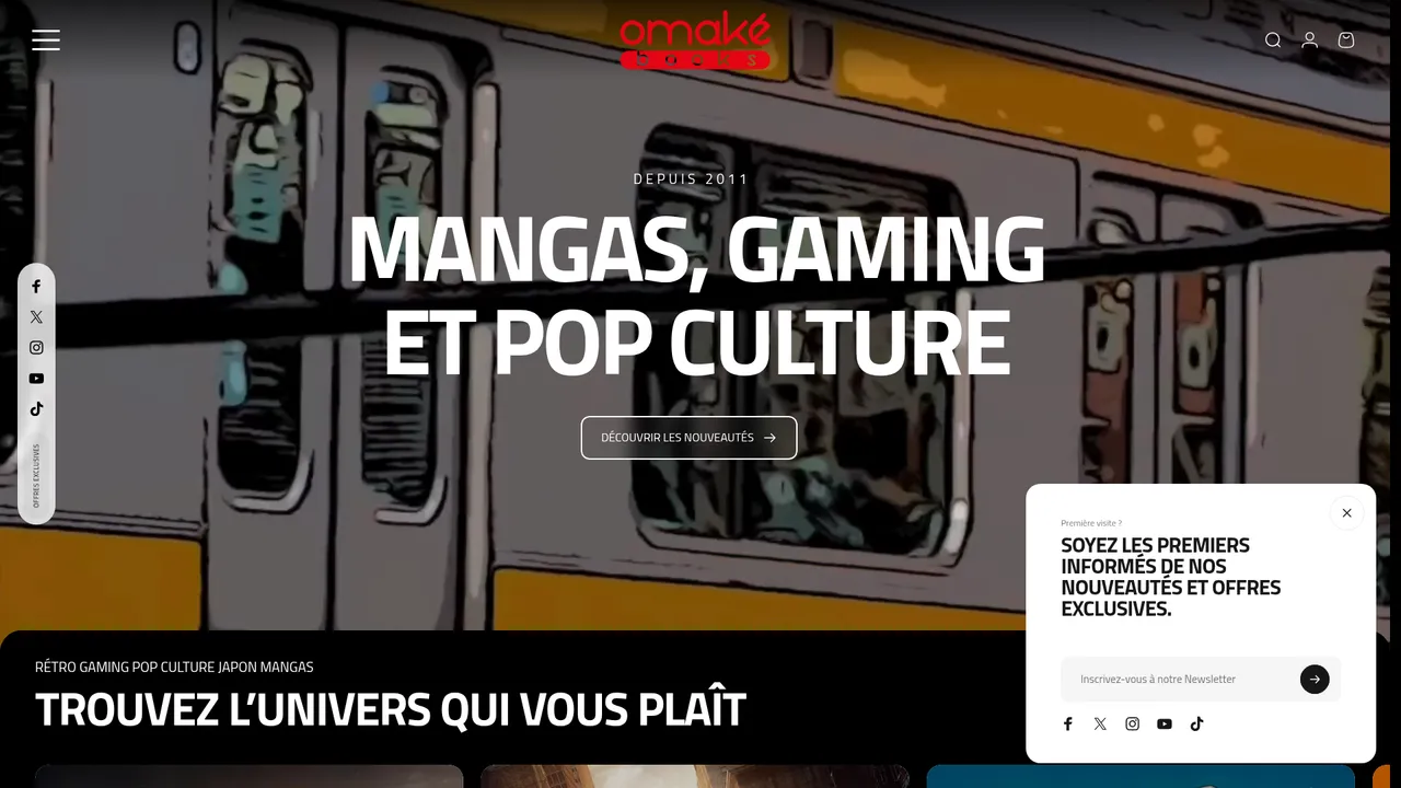 Screenshot de Omaké Books