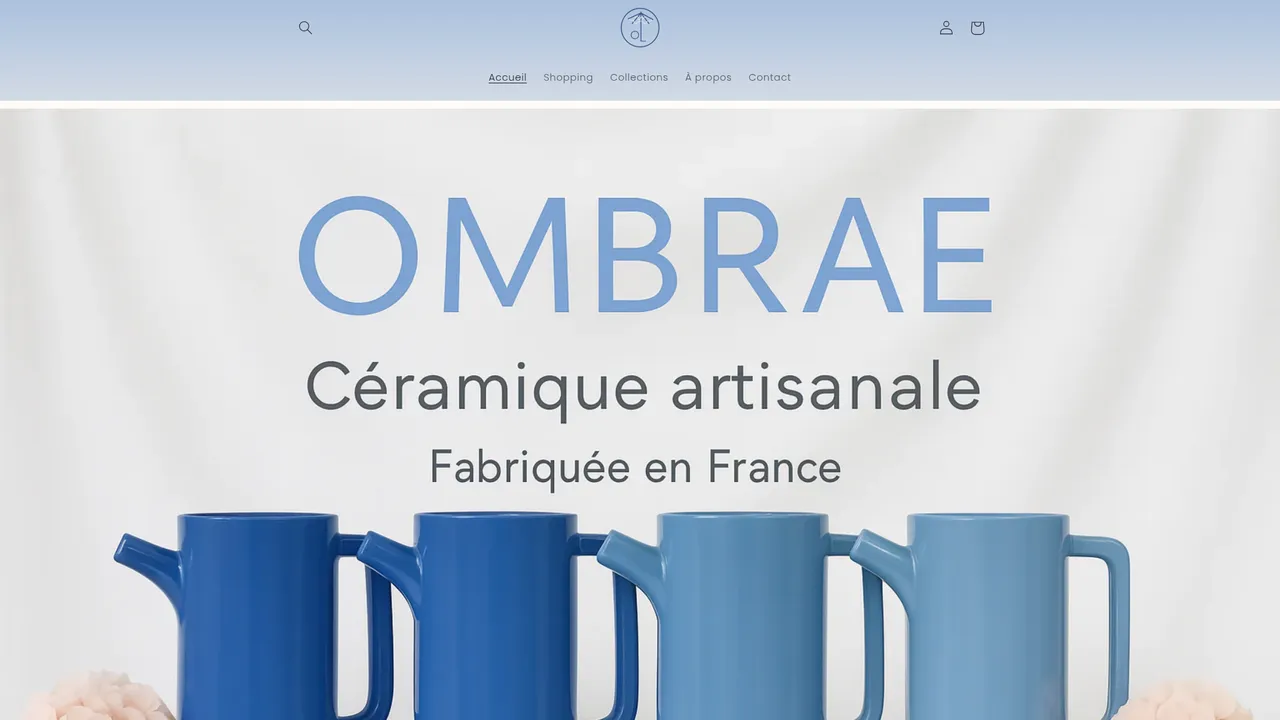 Screenshot de OMBRAE | Céramique
