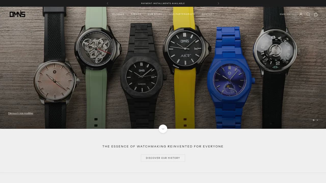 Screenshot de Omnis Watches