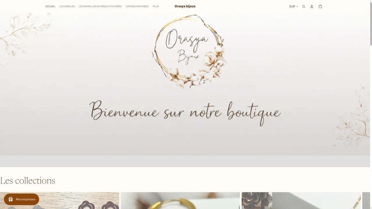 Screenshot de Orasya bijoux