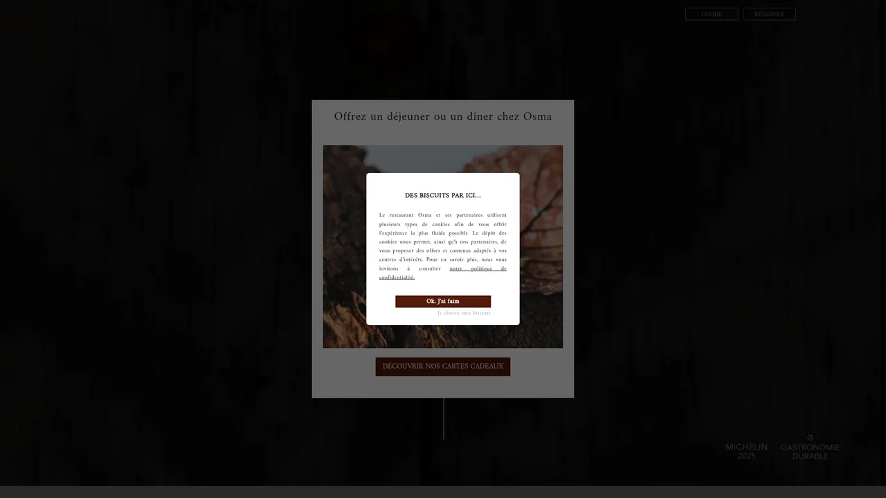 Screenshot de Osma Restaurant