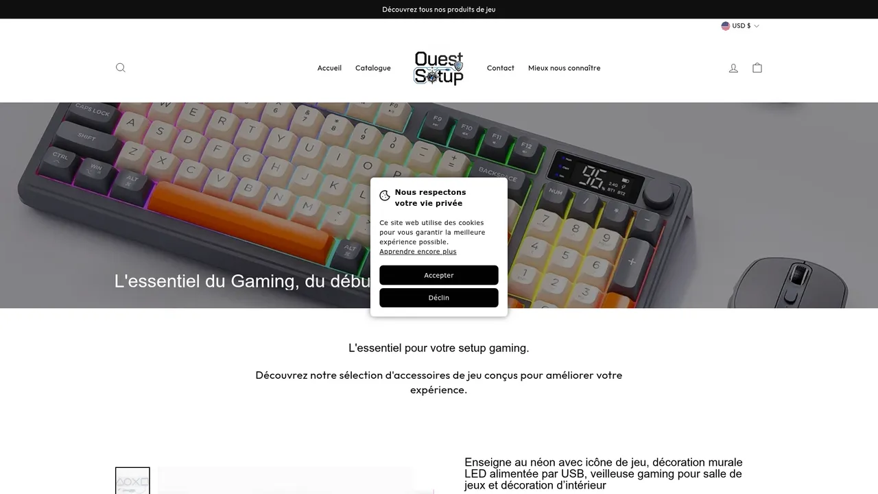Screenshot de Ouest Setup