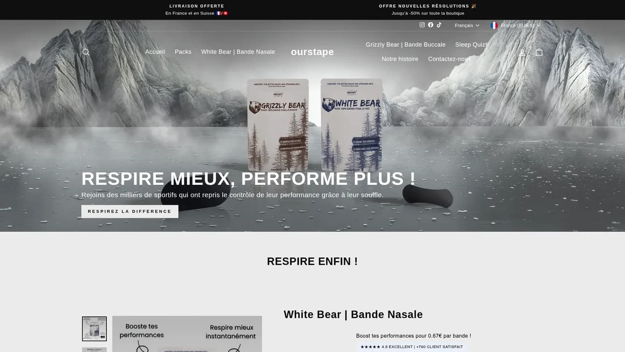 Screenshot de ourstape