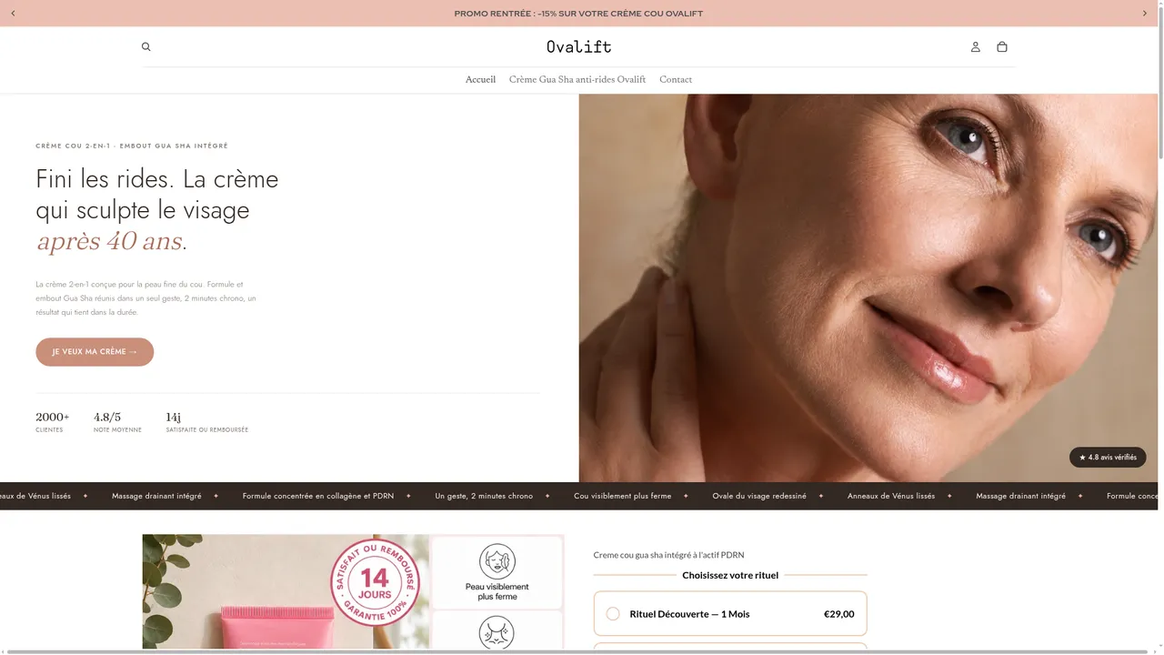 Screenshot de Ovalift