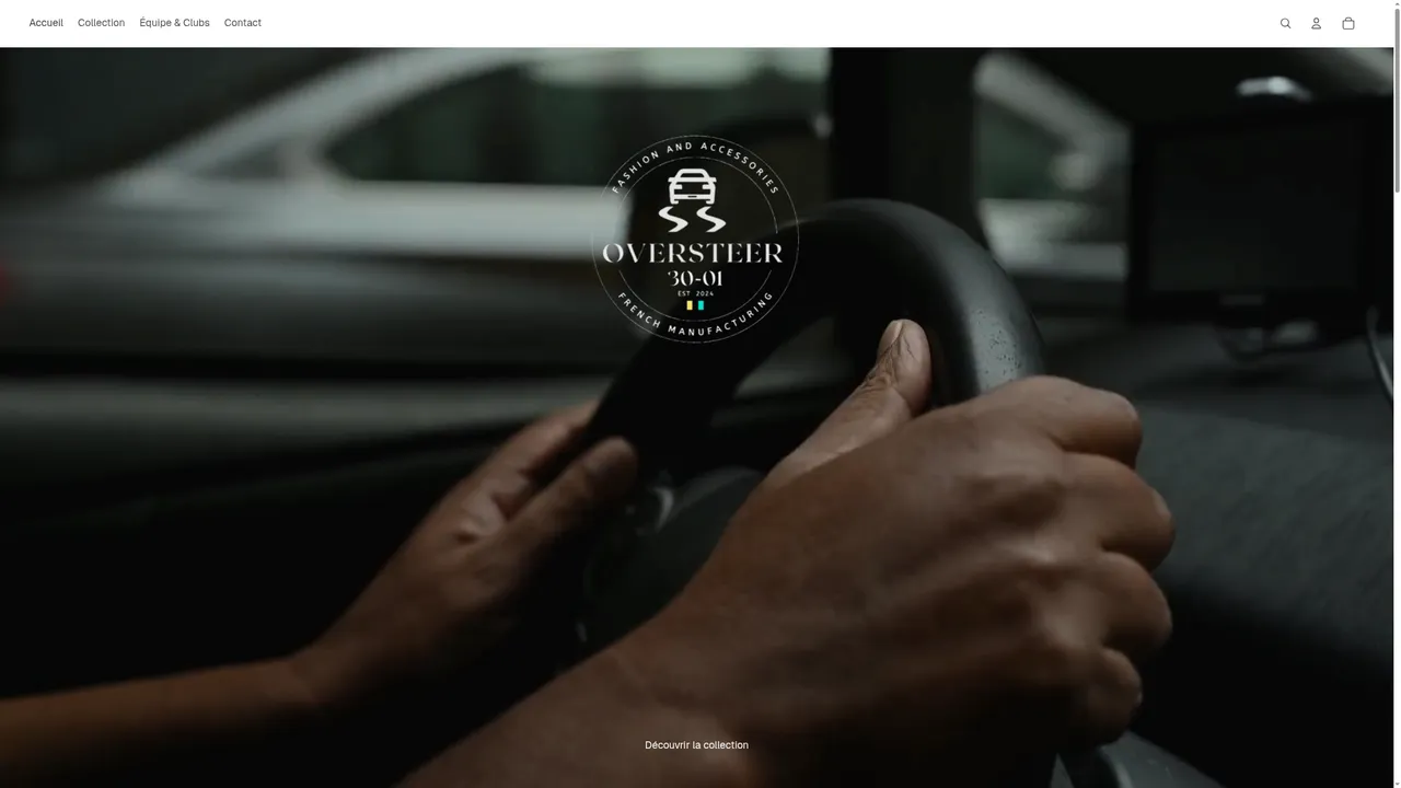 Aperçu du site Oversteer3001