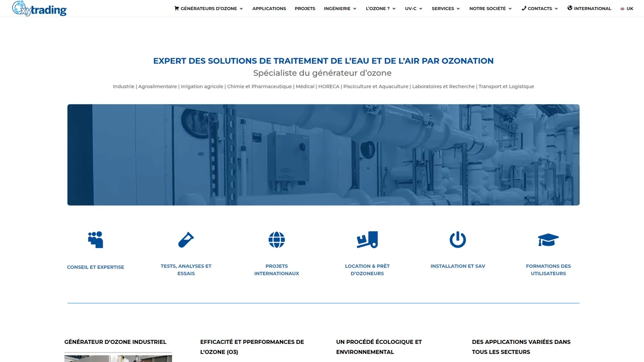 Screenshot de Oxytrading