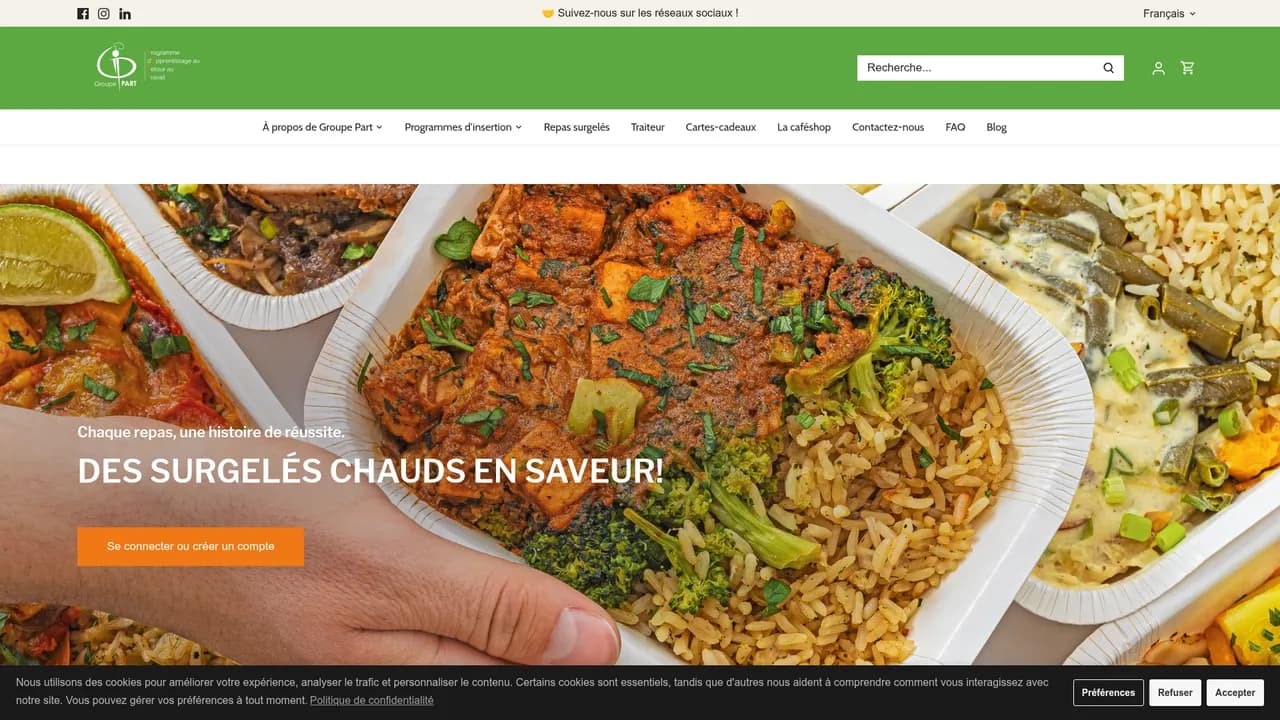 Screenshot de PART du chef