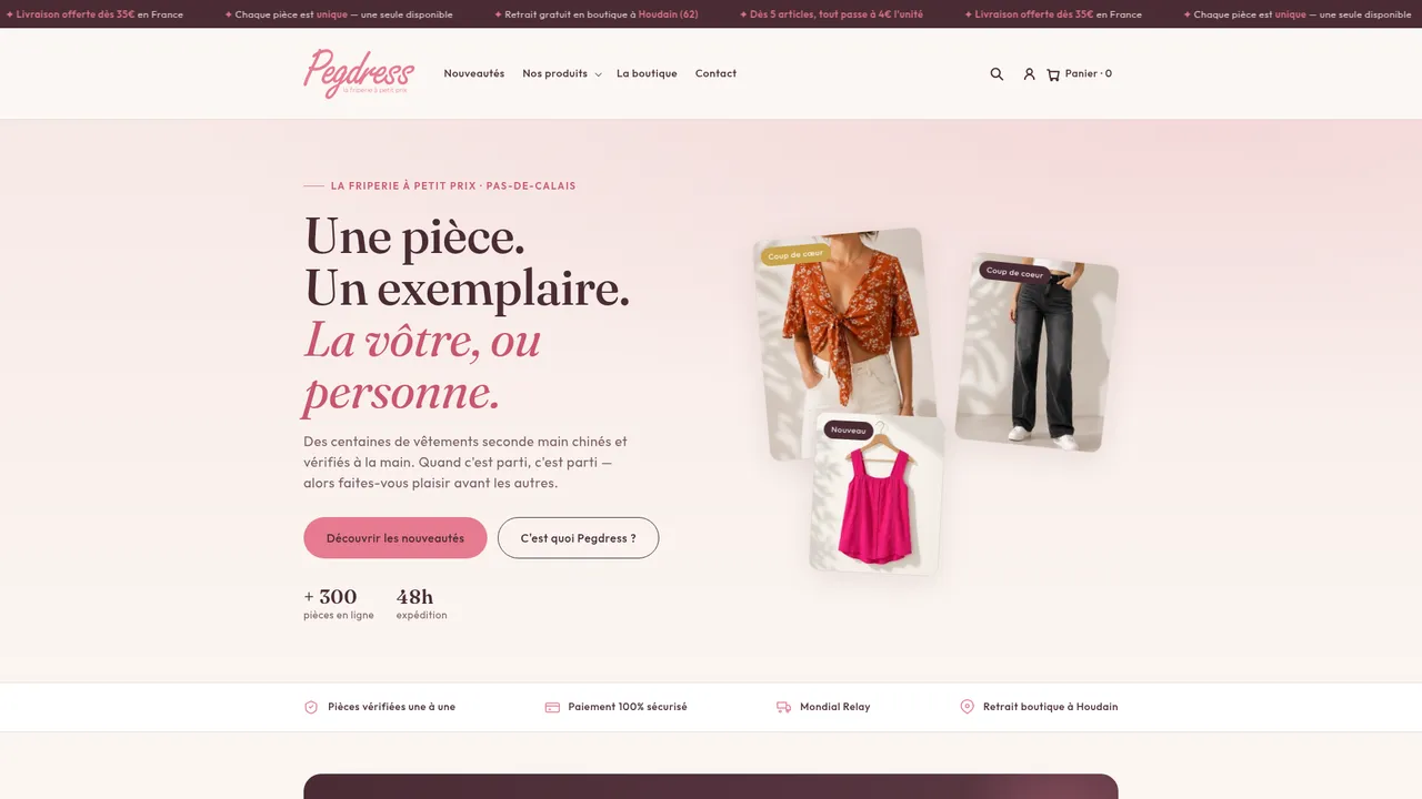 Screenshot de PEGDRESS